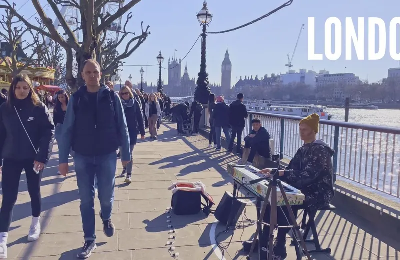 Exploring London's Iconic Thames River Walk: A Perfect Spring Day Stroll
