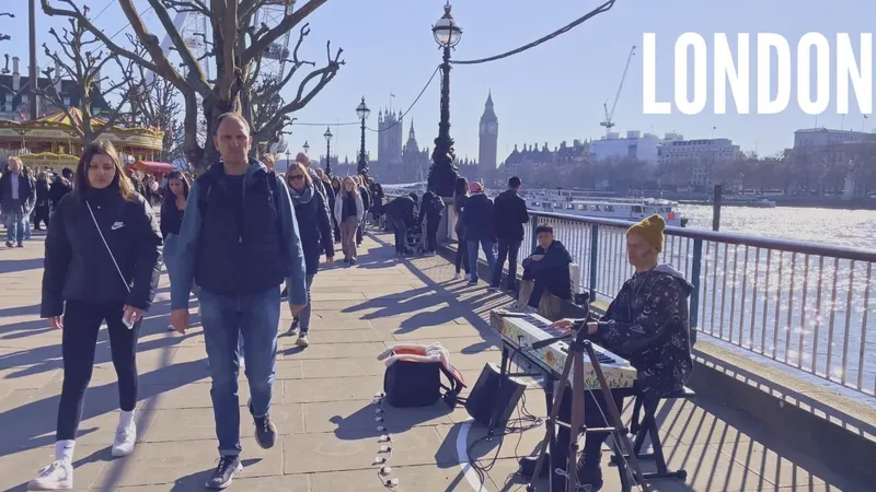 Exploring London's Iconic Thames River Walk: A Perfect Spring Day Stroll