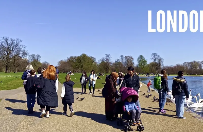 A Pleasant Spring Walk in Hyde Park and Kensington Gardens