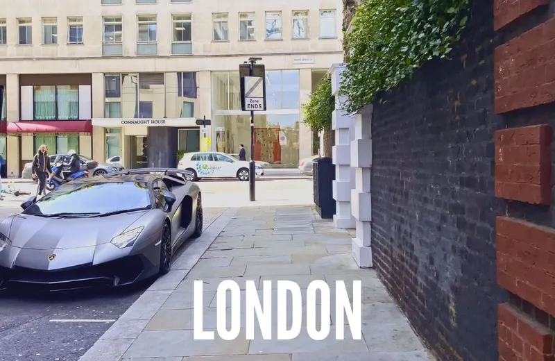 Exploring Mayfair's Luxury Shops and Stunning Cherry Blossoms